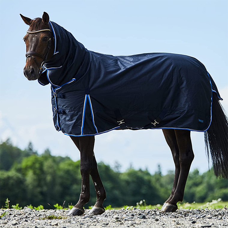Horse Blanket with Neck Cover - Image 4