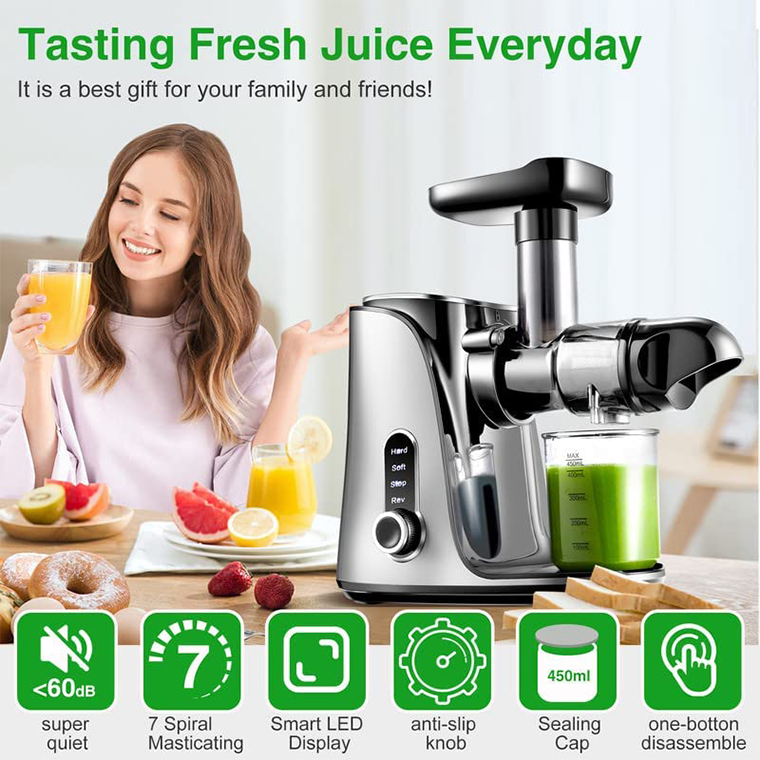 Slow Masticating Juicer Extractor - Image 3